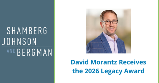 Partner David Morantz Receives Legacy Award from Legacy of Justice Foundation