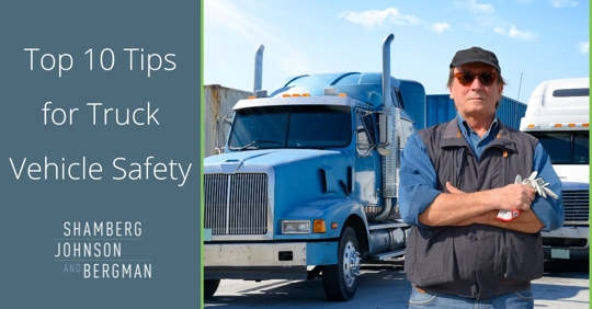 guy standing in front of truck