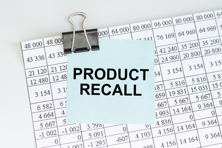 Recall notice